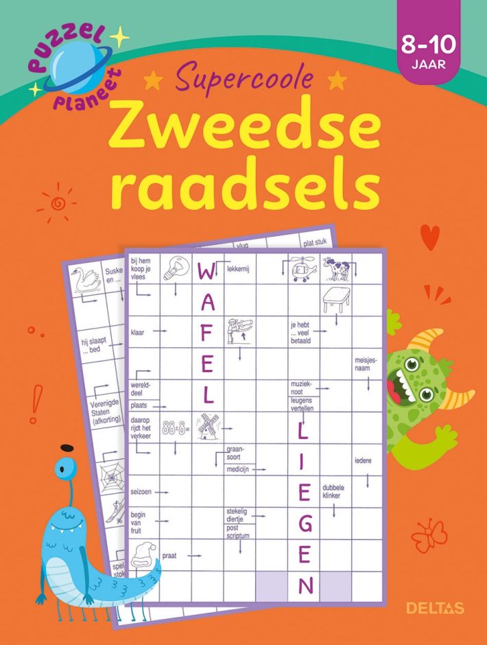 Puzzelplaneet - Supercoole zweedse raadsels (8-10 j.)