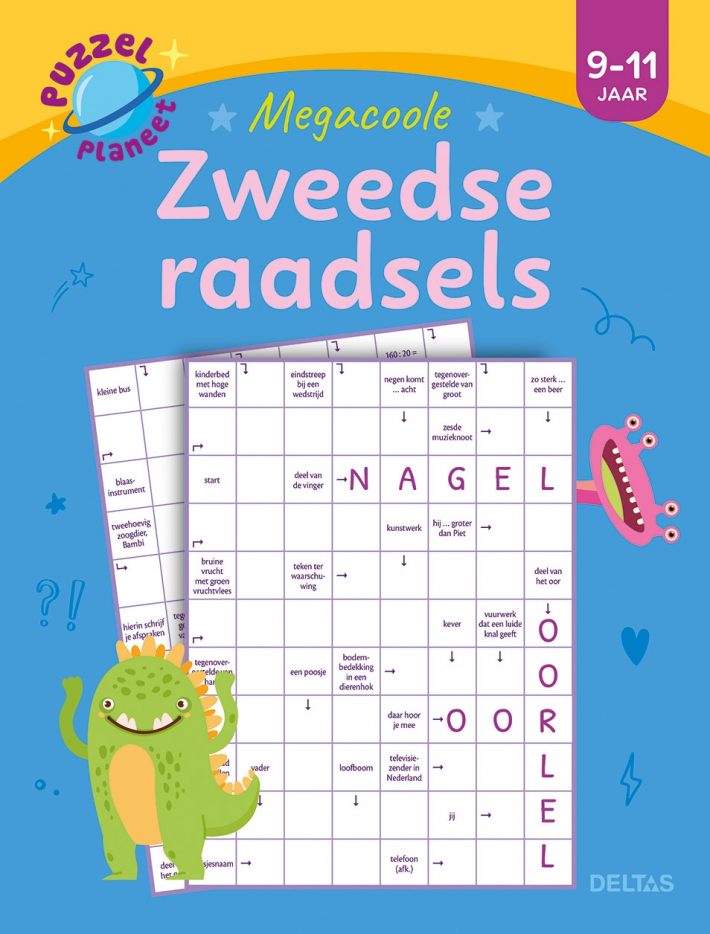 Puzzelplaneet - Megacoole zweedse raadsels (9-11 j.)