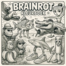 Brainrot Kleurboek