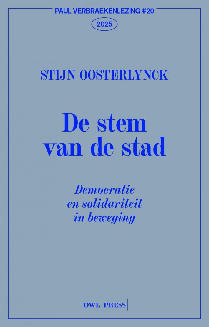 De stem van de stad