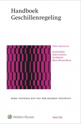 Handboek Geschillenregeling • Handboek geschillenregeling