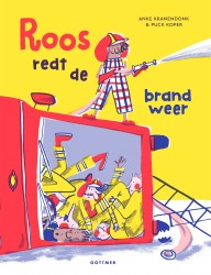 Roos redt de brandweer
