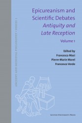 Epicureanism and Scientific Debates. Antiquity and Late Reception. • Epicureanism and Scientific Debates