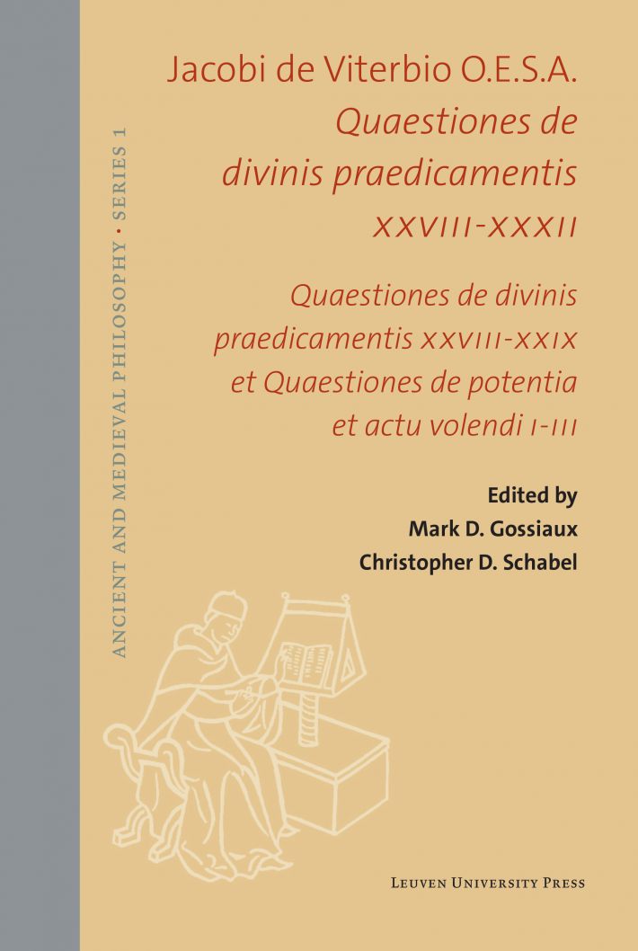 Quaestiones de divinis praedicamentis XXVIII-XXXII • Quaestiones de divinis praedicamentis XXVIII-XXXII