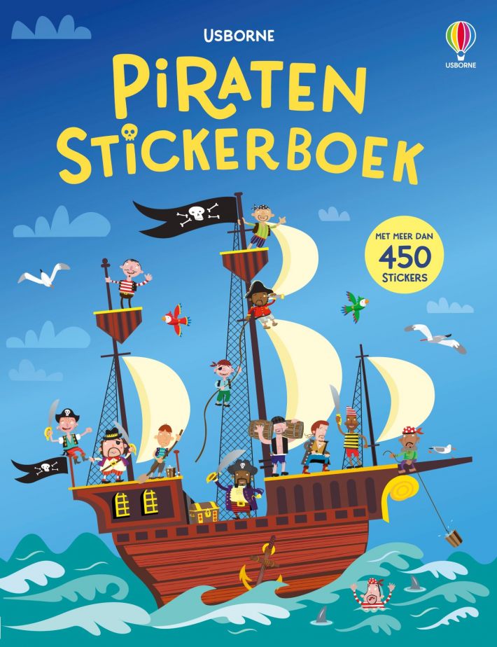 Piraten stickerboek