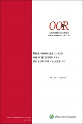 Eigendomsrechten bij wijziging van de pensioenregeling • Eigendomsrechten bij wijziging van de pensioenregeling