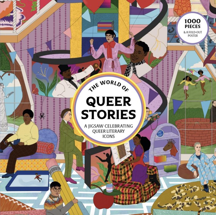 The World of Queer Stories 1000 Piece Puzzle: Celebrating LGBTQ+ Literary Icons