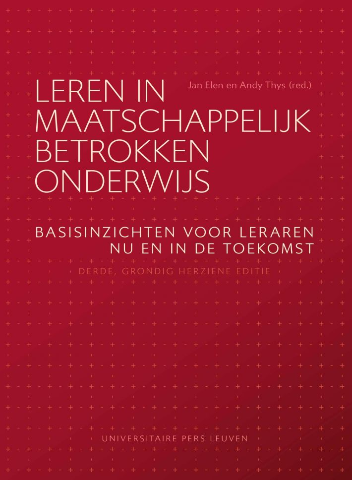 Leren in maatschappelijk betrokken onderwijs - derde, grondig herziene editie