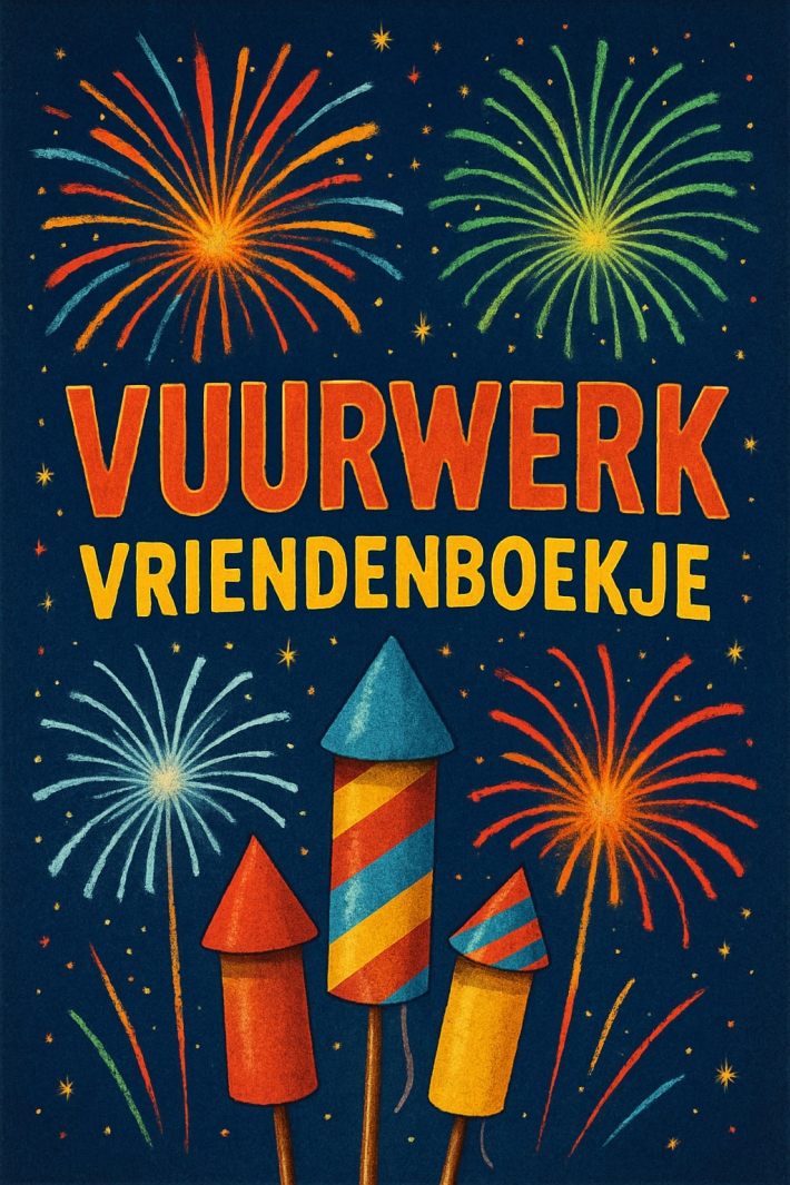 Vuurwerk Vriendenboekje
