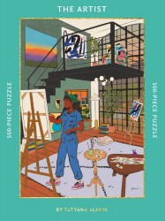 The artist: a 500-piece jigsaw puzzle