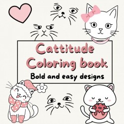 Cattitude Coloring Book