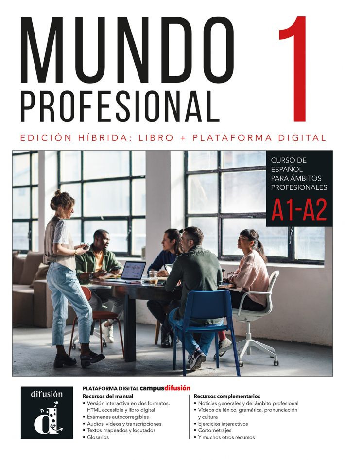 Mundo profesional 1 (A1-A2) – Edición híbrida para estudiantes