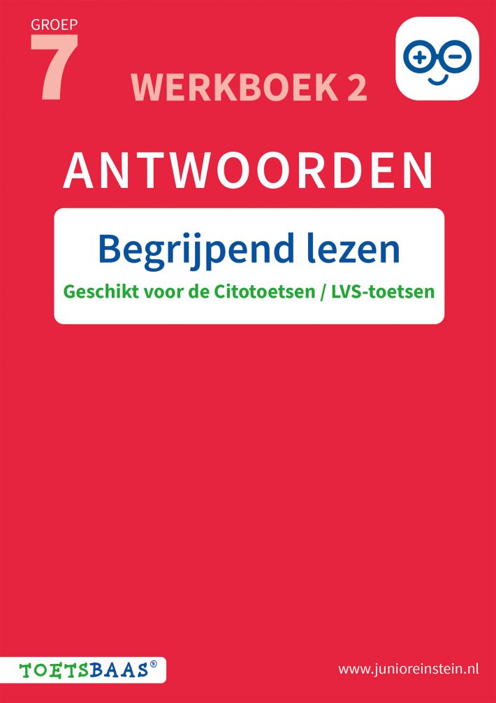 Begrijpend lezen antwoordenboek 2