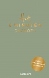 Het 6 minuten dagboek - groene editie
