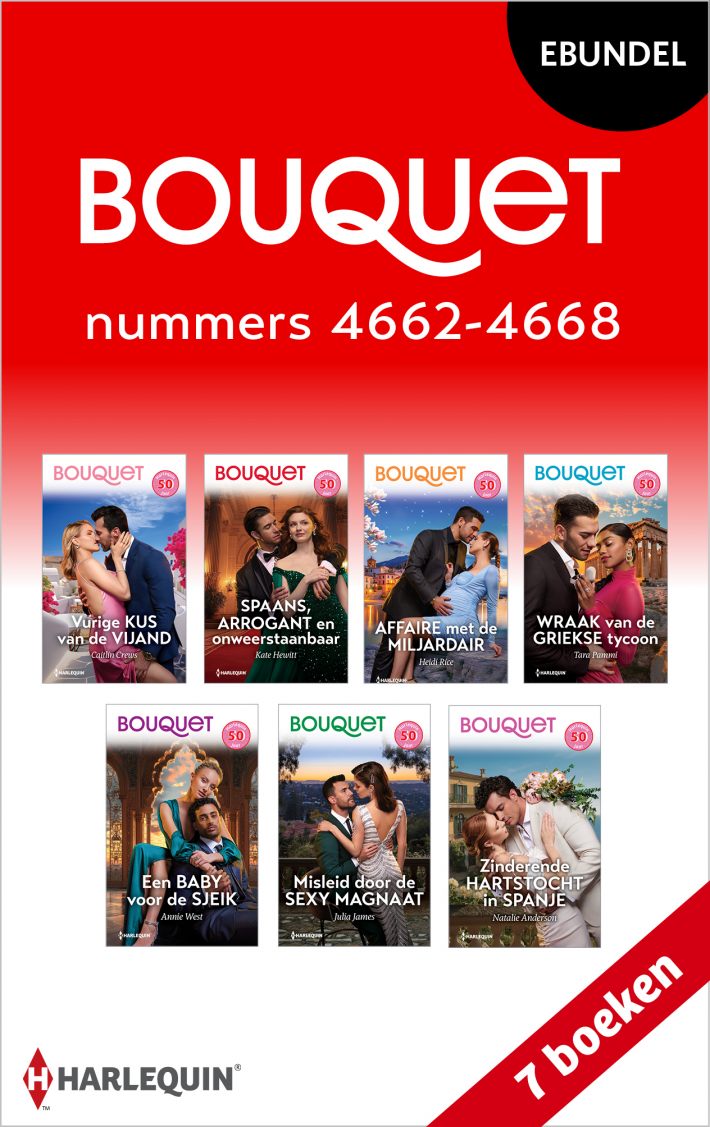 Bouquet e-bundel nummers 4662 - 4668