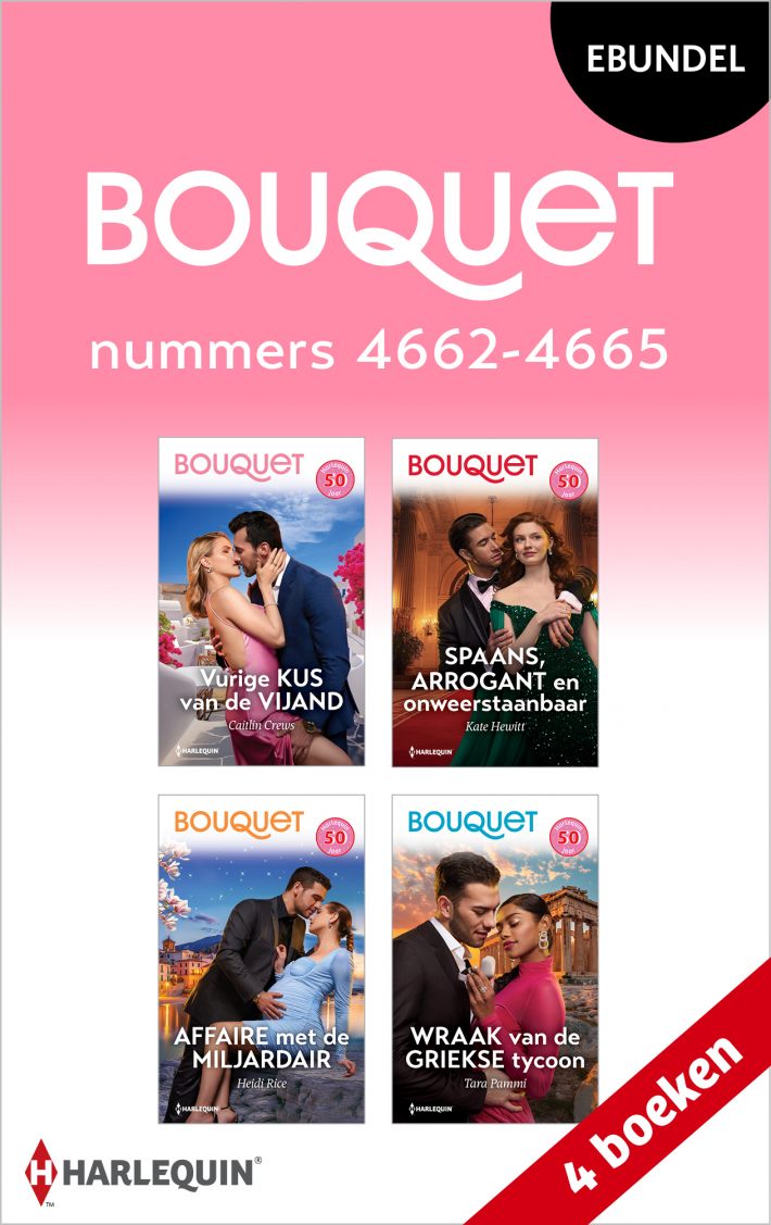 Bouquet e-bundel nummers 4662 - 4665