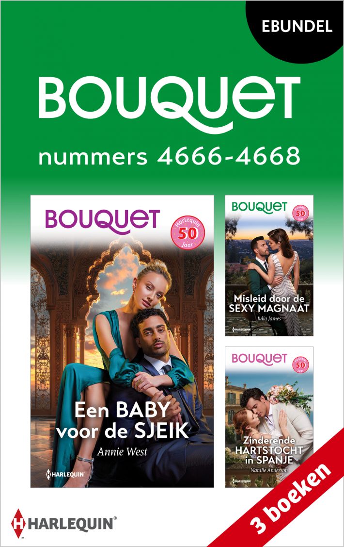 Bouquet e-bundel nummers 4666 - 4668