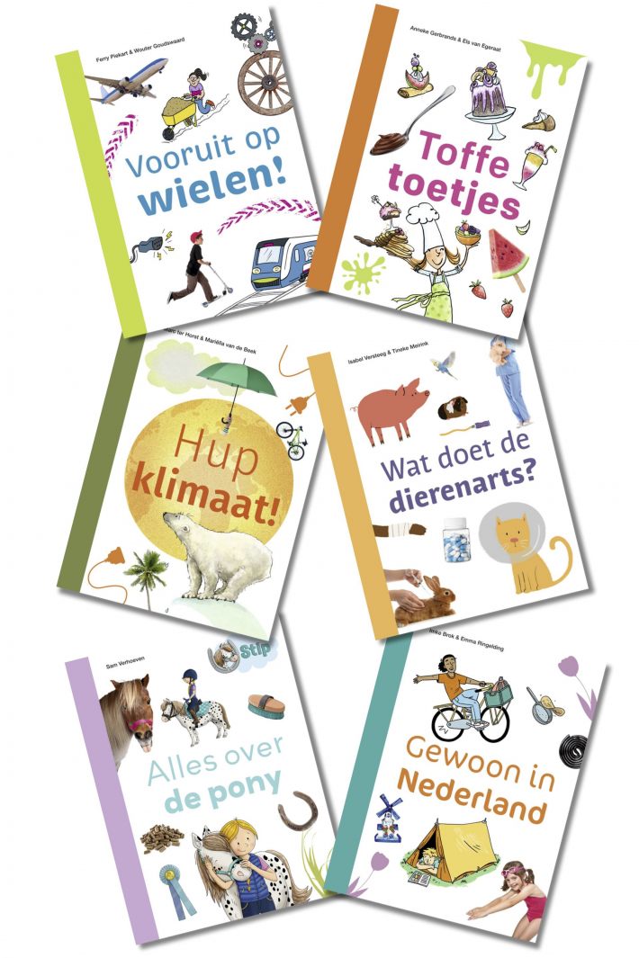 Pakket ik lees informatief AVI E4 (6 titels)