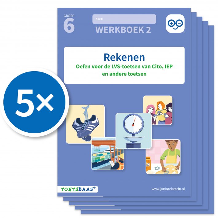 Rekenen werkboek 2 (Set van 5)