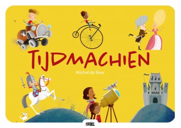 Tijdmachine kamishibai vertelplaten