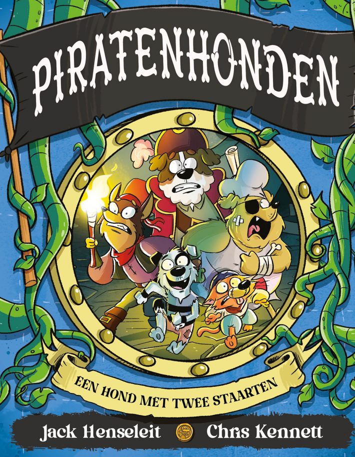 Een hond met twee staarten