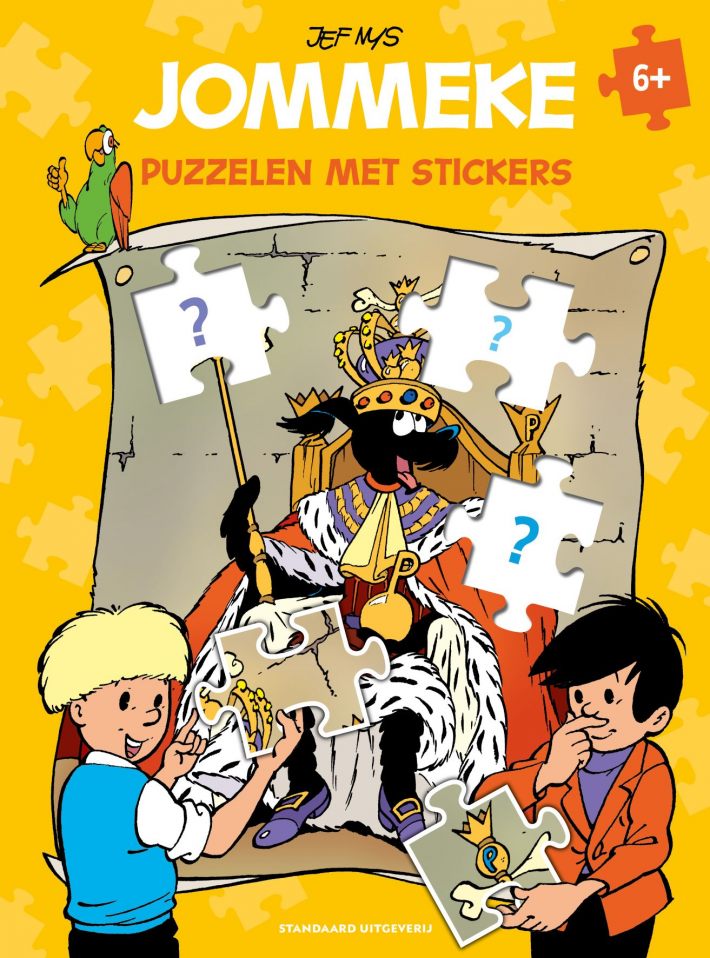 Jommeke: Puzzelen met stickers