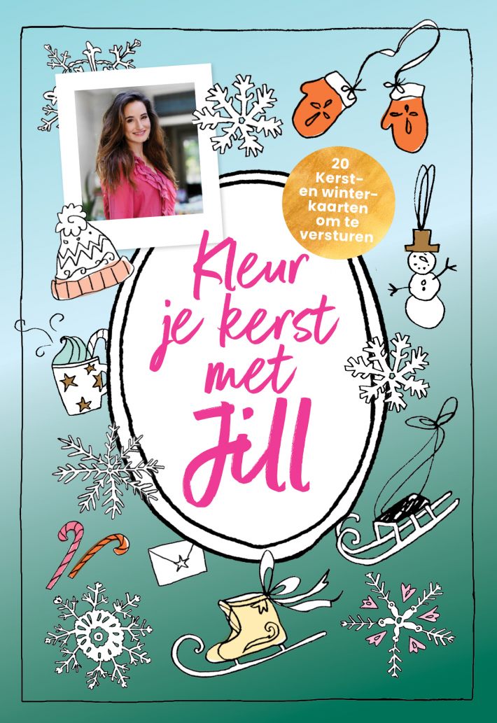 Kleur je kerst met Jill