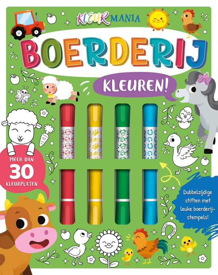 Boerderij kleuren! - Kleurmania