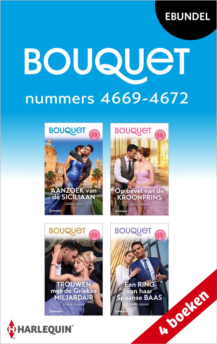 Bouquet e-bundel nummers 4669 - 4672