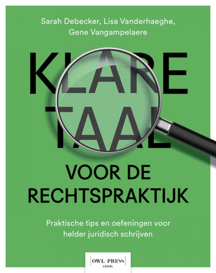 Klare taal voor de rechtspraktijk