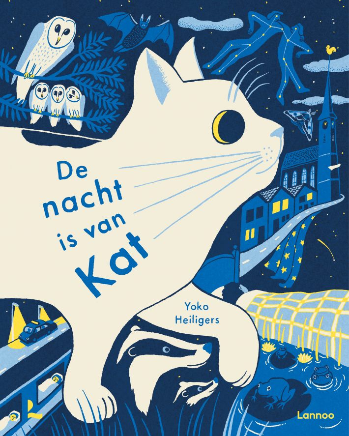 De nacht is van Kat