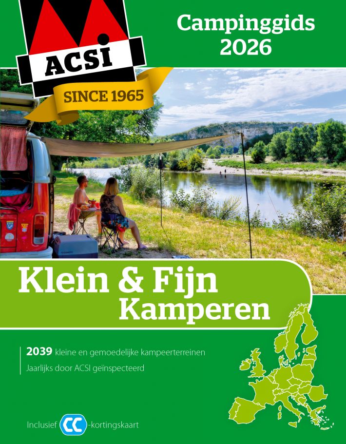 ACSI Klein & Fijn Kamperen gids 2026