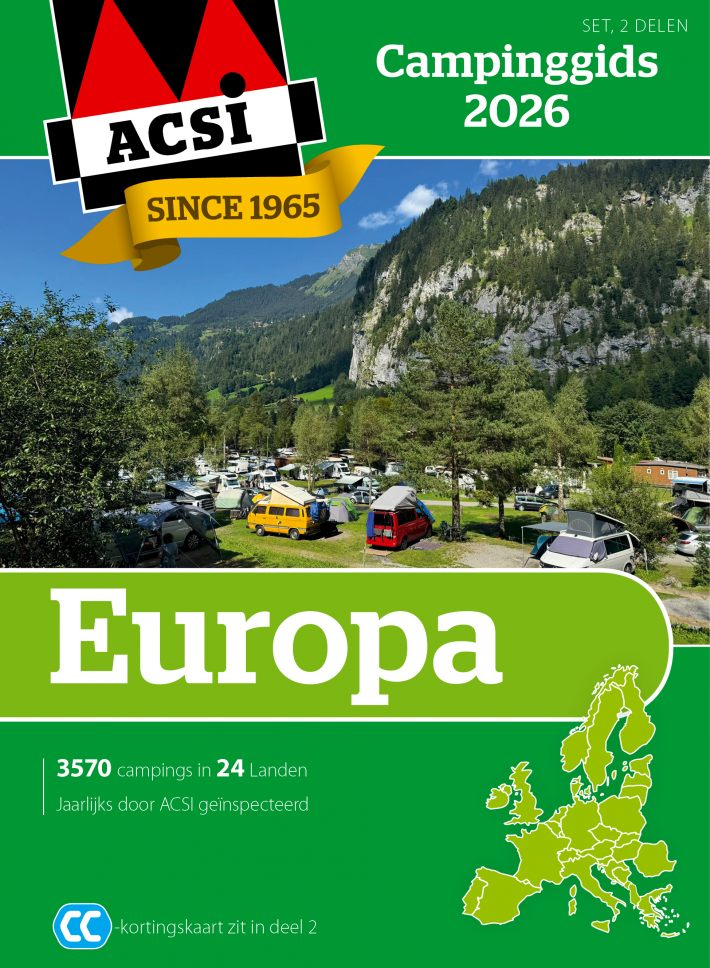 ACSI Campinggids Europa 2026