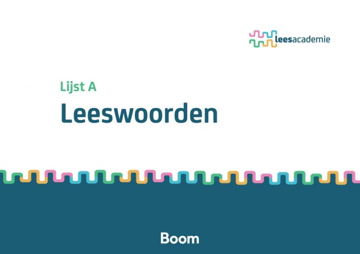 Leeswoordenlijst: Pakket A