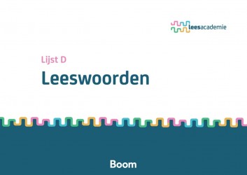 Leeswoordenlijst: Pakket D