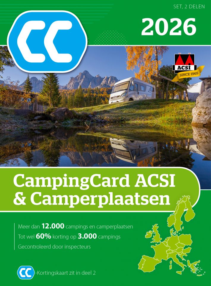 CampingCard ACSI & Camperplaatsen 2026