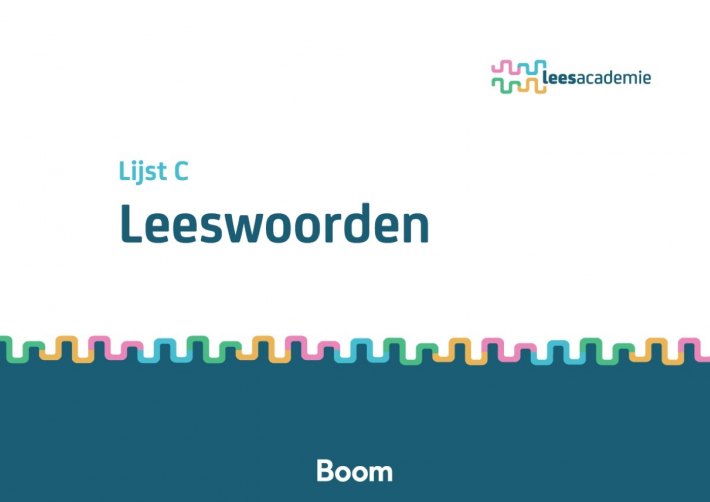 Leeswoordenlijst: Pakket C