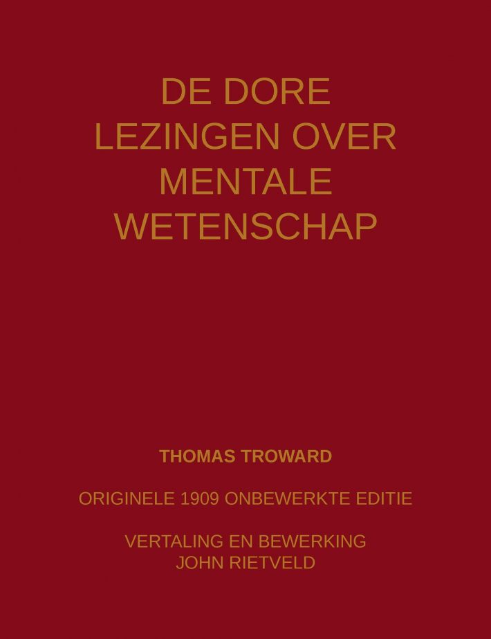 De Dore lezingen over mentale wetenschap