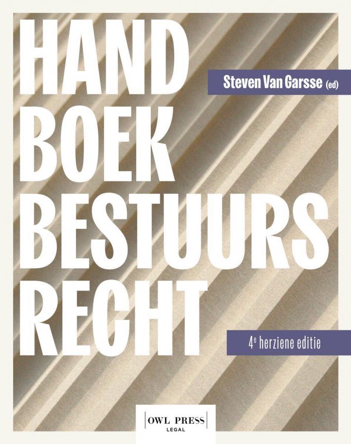 Handboek bestuursrecht