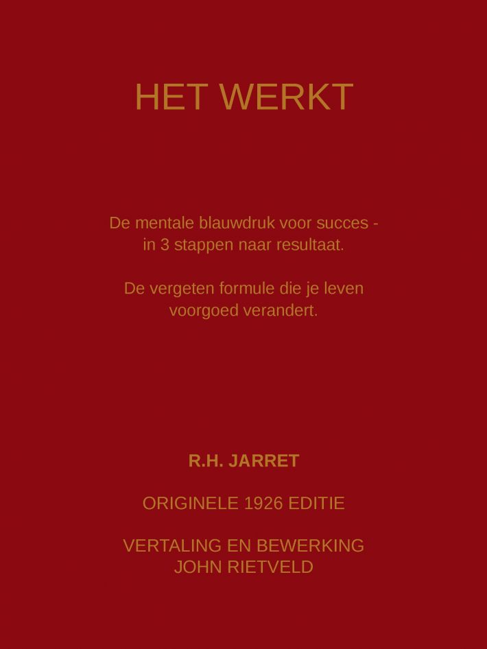 HET WERKT