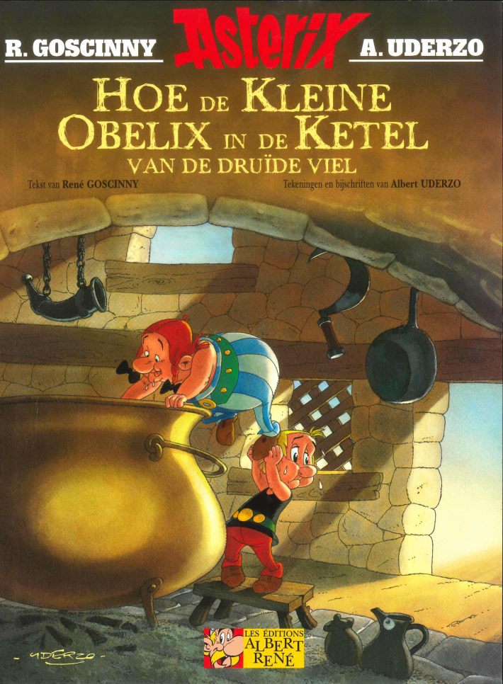 01. hoe de kleine obelix in de ketel van de druide viel