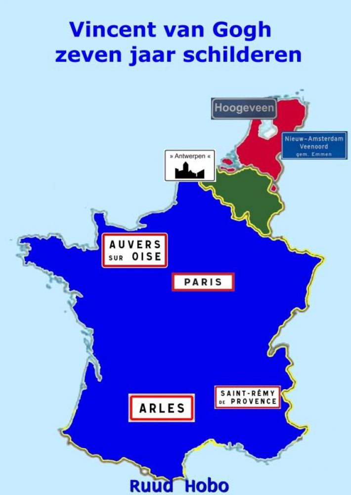 Vincent van Gogh zeven jaar Schilderen