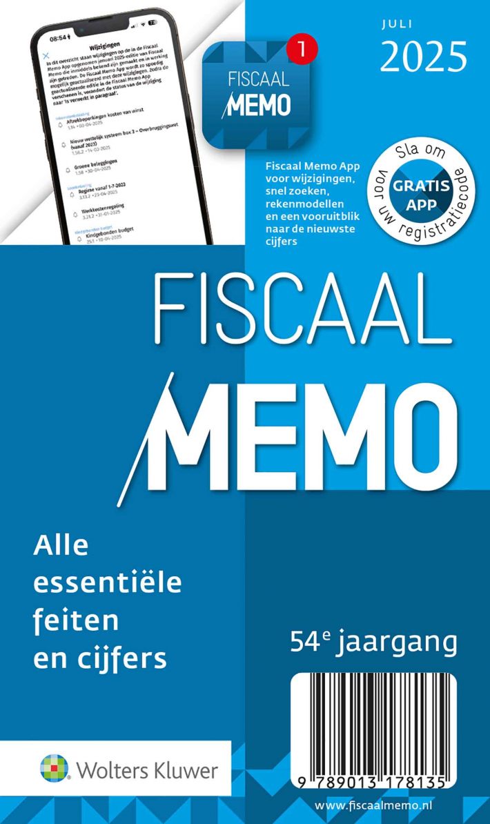 Fiscaal Memo juli 2025 • Fiscaal Memo juli 2025