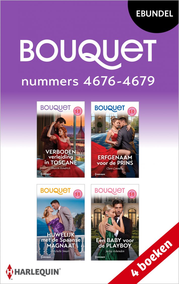 Bouquet e-bundel nummers 4676 - 4679