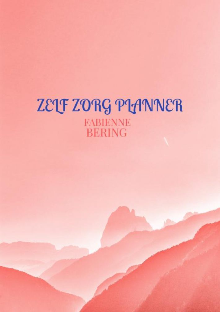 Zelf zorg planner