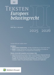 Teksten Europees belastingrecht 2025/2026 • Teksten Europees belastingrecht 2025/2026