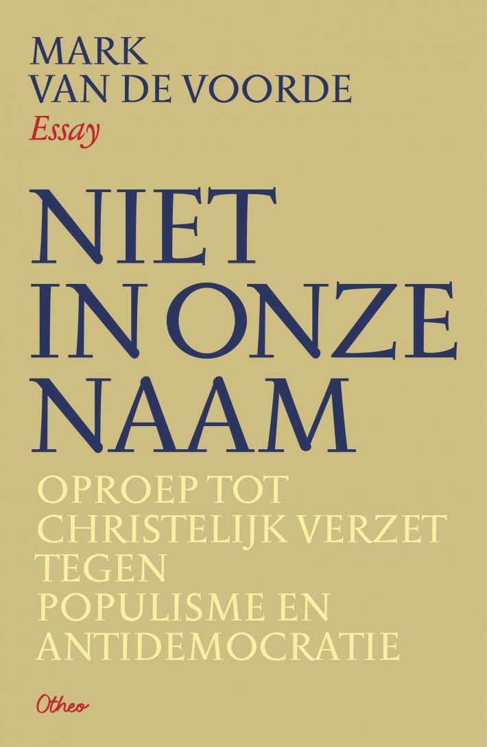Niet in onze naam