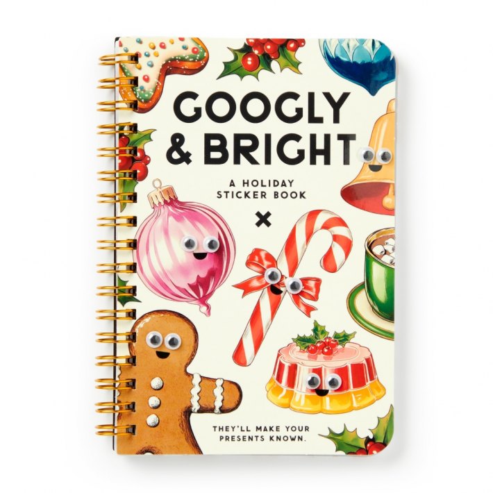 Googly & bright sticker book