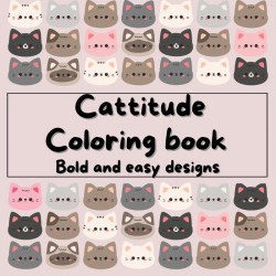 Cattitude Coloring Book