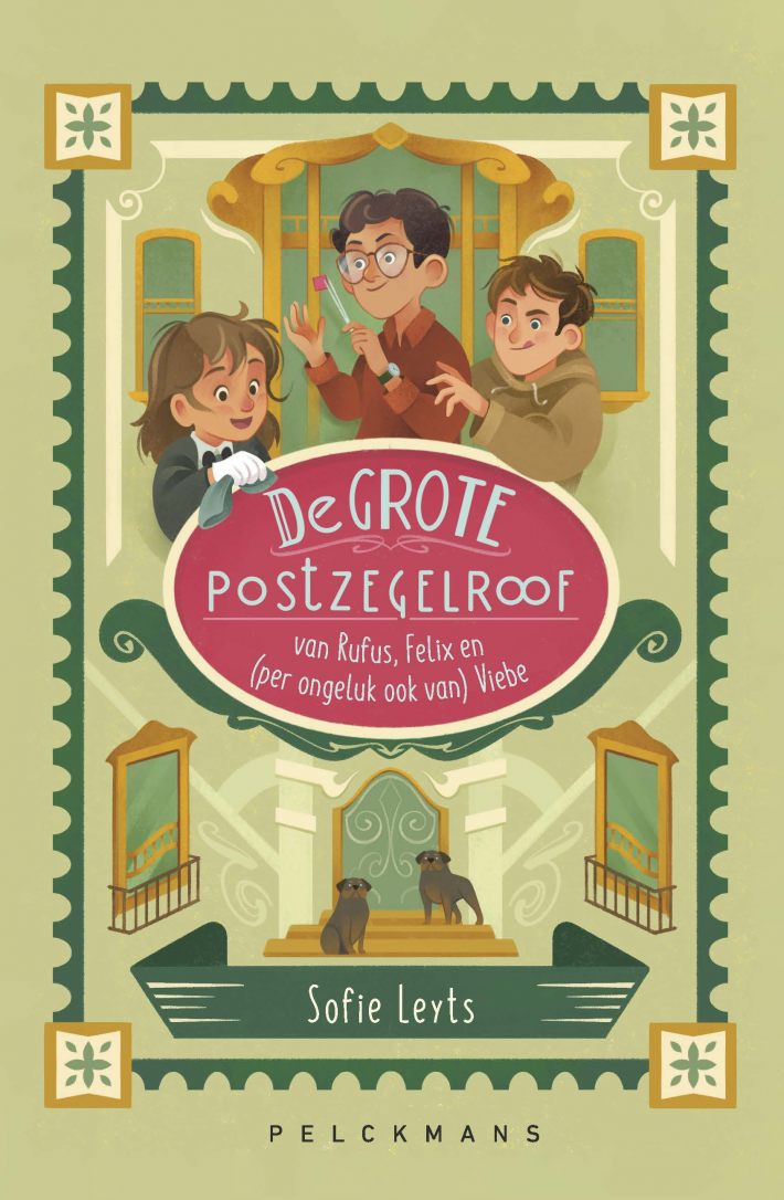 De grote postzegelroof van Rufus, Felix en (per ongeluk ook van) Viebe